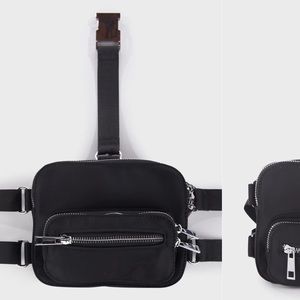 Dolls Kill Black Fanny pack